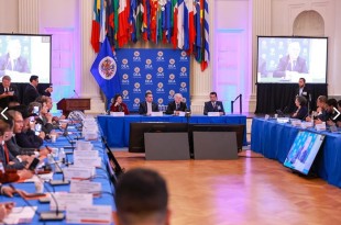 Fernando Flores, quien también tuvo una entrevista generosa programada en la agenda bilateral con Luis Leonardo Almagro Lemes, Secretario general de la OEA, adelantó que este miércoles dará a conocer resultados de la visita auspiciada con recursos personales, que beneficiarán a las y los metepequenses