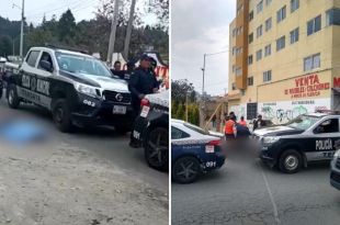 En el lugar ya se encuentran elementos de la Policía Municipal resguardando la zona 