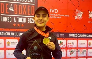 El boxeador Héctor Aguirre inicia concentración rumbo al Preolímpico a Tokio 2020