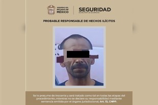 Manuel “N” de 41 años de edad, fue trasladado a la Agencia del Ministerio Público correspondiente, donde se definirá su situación legal. 