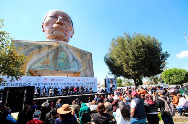 En el acuerdo metropolitano participan 14 alcaldías, siete de ellas mexiquenses: Chimalhuacán, Nezahualcóyotl, Ecatepec, Chalco, Valle de Chalco, Texcoco e Ixtapaluca.