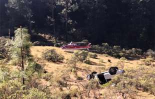 El percance ocurrió a las 8:00 horas sobre la carretera La Puerta- Sultepec a la altura del paraje El Capulín