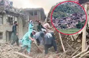 Un terremoto de 6.0 de magnitud sacudió el este del país con epicentro cerca de Jalalabad, a 8 km de profundidad