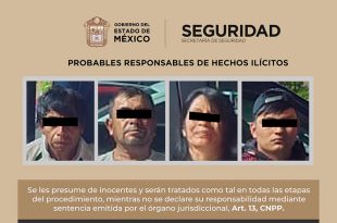 Durante la intervención, autoridades aseguraron presunta droga, una réplica de arma de fuego y una báscula gramera.