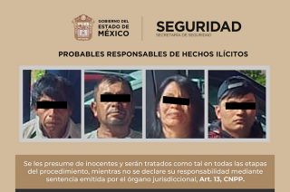 Durante la intervención, autoridades aseguraron presunta droga, una réplica de arma de fuego y una báscula gramera.