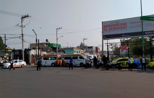 Transportistas exigen seguridad ante &quot;ola de ataques&quot; por presunta extorsión en #Neza