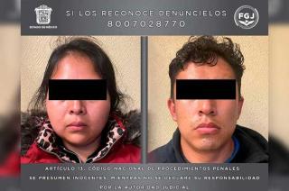 Berenice “N” de 27 años y Carlos Alberto “N”