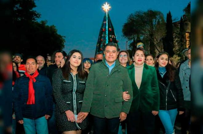 La magia de la Navidad, la alegría y la luz regresaron a Tlalnepantla después de dos años de pandemia
