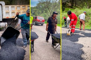 Bacheo de caminos Villa del Carbón