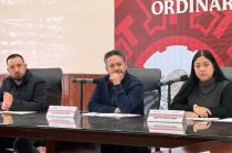 Autoridades municipales de Calimaya presentaron la convocatoria para la Décima Sesión de Cabildo Abierto.
