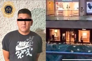 Cae asaltante de Plaza Antara