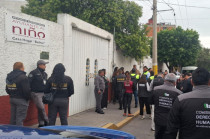 FGJEM durante el rescate en Casa Hogar Bethel