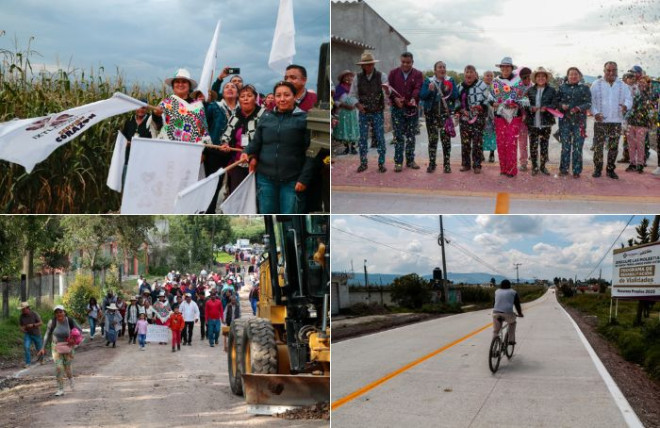 La presidenta municipal, Mtra. María Guadalupe Díaz Avilez, encabezó una gira de trabajo durante la cual se inauguraron y arrancaron varias obras prioritarias para el municipio.