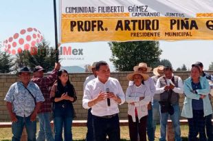 Llama Arturo Piña García a hacer equipo entre autoridades auxiliares, sociedad y gobierno.