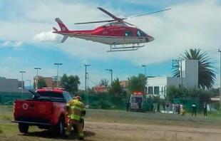 Diez heridos por explosión de pirotecnia durante peregrinación, en Texcoco