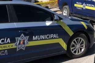 Al lugar arribaron elementos de la policía municipal