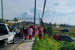 El automovilista era vecino de la comunidad de San Antonio del Puente, en Temoaya