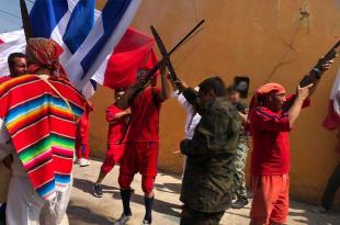 #Video: Regresa representación de la Batalla de Puebla a Calimaya