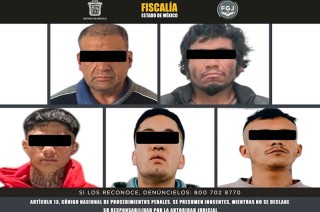 Detencion de cinco sujetos por robo