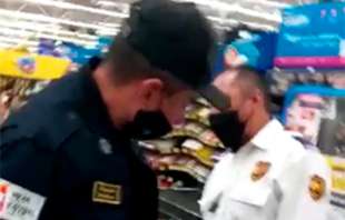 Los hechos se registraron en el Walmart de Ciudad Jardín, donde el elemento fue captado por las cámaras de vigilancia