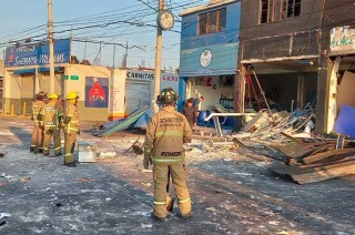 Según reportes preliminares, la acumulación de gas se originó en uno de los negocios.