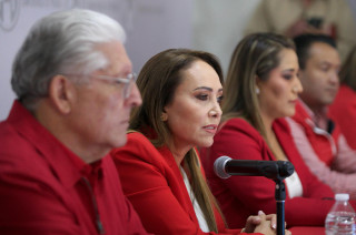 Cristina Ruiz Sandoval, convocó a impulsar y aprobar la propuesta del PRI de establecer en la Constitución su derecho a la inoculación completa.