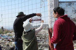 El predio se denomina “Mina Barrera” y se ubica entre los límites de las colonias Copalera y Tepenepantla.