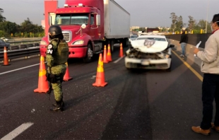 #Edomex: Balacera entre custodios y ladrones en el Circuito Exterior Mexiquense