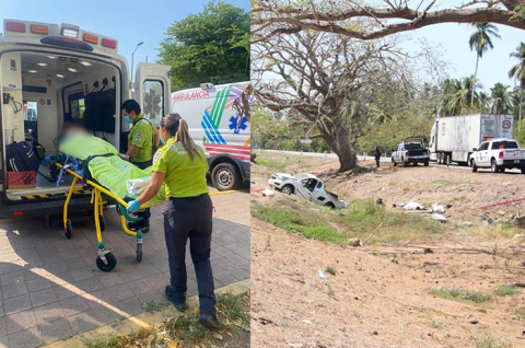 Las autoridades informaron que los siete lesionados serán trasladados a hospitales del Estado de México para recibir atención médica.