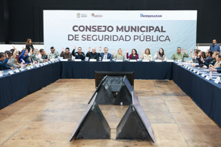 Cuarta Sesión Ordinaria del Consejo Municipal de Seguridad Pública de Huixquilucan.