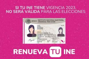 En la misma fecha vence el plazo para que las personas que ya cumplieron o cumplirán 18 años de edad tramiten su INE.