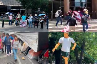 Movilizaciones afectan Metrobús y mantienen presión sobre el Gobierno federal.