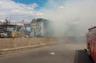 Autoridades mantienen operativo en la zona.