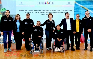 Abanderan a los mexiquenses que acudirán a Parapanamericanos 2019 de Lima