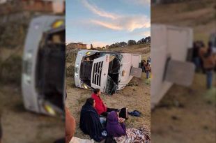 En el lugar se confirmó a una persona muerta y los lesionados fueron atendidos, la mayoría, en el sitio.