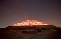 Más de 8 mil visitantes en la temporada &quot;Experiencia nocturna en Teotihuacan&quot;