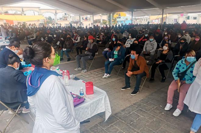 En Lerma y San Mateo Atenco la asistencia fue fluida, no se reportó incidente alguno