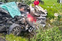 Víctor Sergio, de 36 años, y Graciela, de 34, murieron tras un choque frontal en la Atlacomulco-Villa del Carbón.