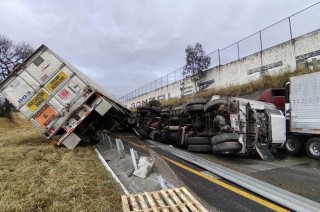 Accidente en carretera Toluxa-Atlacomulco