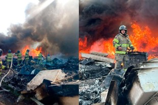 Equipos de Protección Civil, Bomberos y Atención Prehospitalaria de ambos municipios laboran para sofocar las llamas
