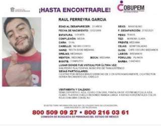 Raúl Ferreyra García, estudiante de la Universidad Autónoma del Estado de México