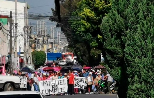# Chalco: Bloquean la México-Cuautla por falta de obra del alcalde