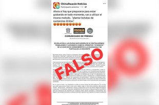 La dependencia estatal alertó sobre la circulación de información falsa en redes sociales y anunció una investigación de oficio por posible comisión de delitos