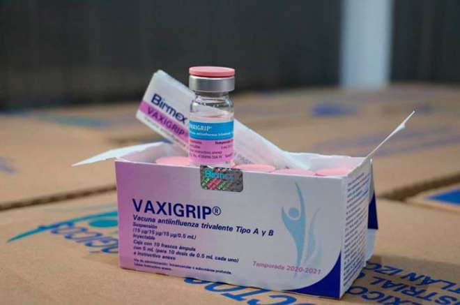 Llegan otras 500 mil dósis de vacunas contra influenza a Edomex