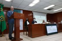 Miguel Francisco Gutiérrez Sánchez informó que, con una matrícula de dos mil 821 estudiantes, el Plantel “Dr. Ángel María Garibay K.” es el cuarto con mayor número de estudiantes.