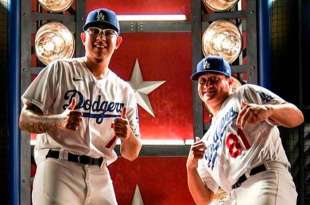 Urias y González logran título con los Dodgers