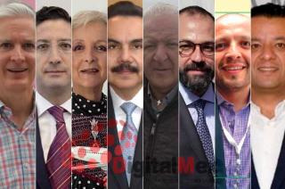 Alfredo del Mazo, Rodrigo Jarque, Marcela González, Javier Vargas, Jorge Rescala, Rodrigo Espeleta, Jorge Pérez, Miguel Ángel Torres