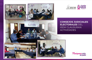 Clausura del proceso electoral extraordinario 2025 del IEEM
