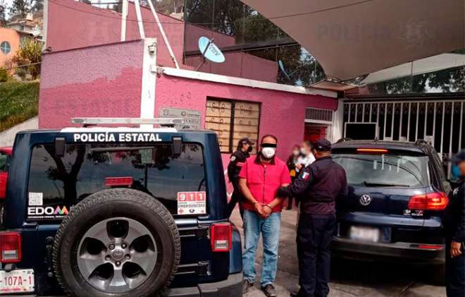 La captura de este individuo se derivó cuando una víctima lo denunció que momentos antes atentó contra su integridad al realizarle tocamientos