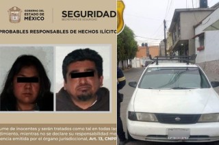 José “N” y Sandra “N”, junto con los indicios, fueron trasladados a la Agencia del Ministerio Público correspondiente.